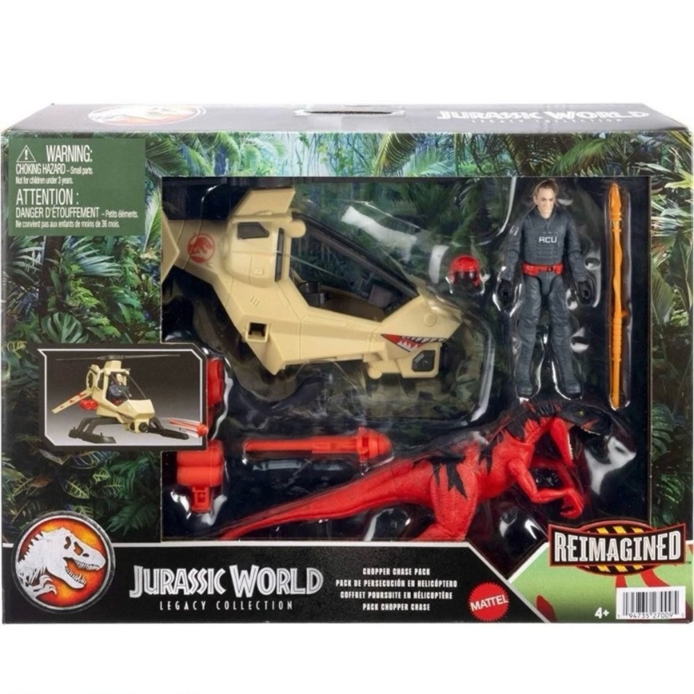 NIB Jurassic World Legacy Collection - Chopper Chase Pack